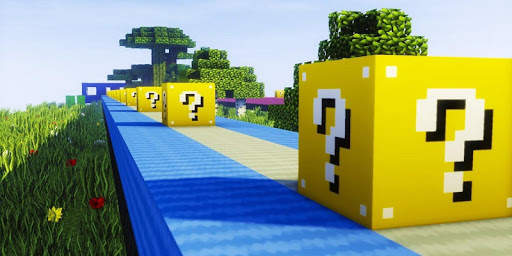 Mod for Minecraft Lucky Block Race screenshot 1