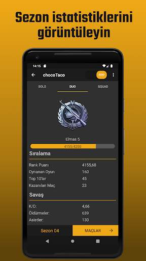 Chicken Tracker: Stats for PUBG screenshot 2