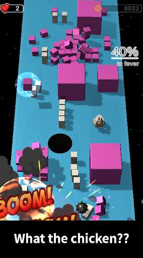 Offline Game : Running Black Hole screenshot 4
