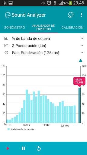 Sound Analyzer App screenshot 2