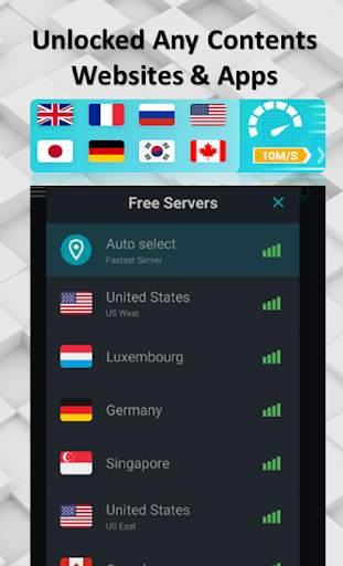 Online VPN - Fast VPN Proxy screenshot 2