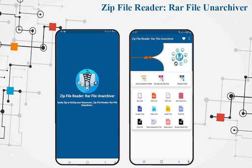 Zip File Reader: Zip Unzip File Manager скриншот 1