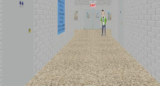 Crazy Math Teacher Angry Neighbor School screenshot 3