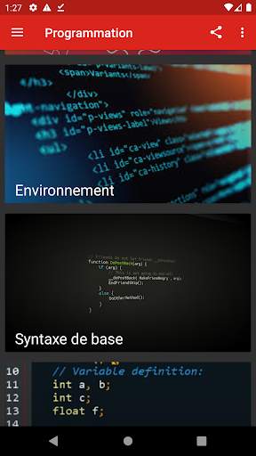 Cours Programmation Informatique - DEBUTANTS скриншот 2