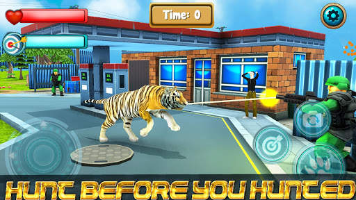 Wild Tiger Simulator: 3D Jurasic Park Adventure screenshot 4