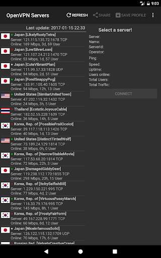 VPN Servers for OpenVPN screenshot 7