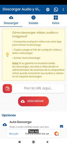 Descargar Audio, Video e Imágenes  (Mp3, Mp4, JPG) screenshot 6