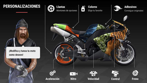 Racing Fever: Moto screenshot 4