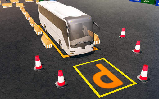 Heavy Coach Bus Parking Simulator screenshot 2