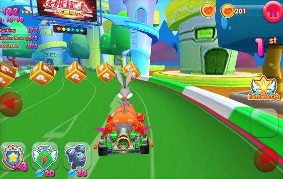 Looney Racing Tunes :  Bugs Dash Racing Bunny скриншот 3