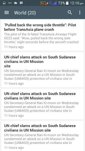 Xinhua News English screenshot 3