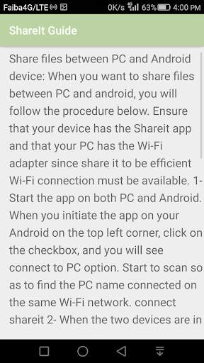 Guide for File Sharing screenshot 4