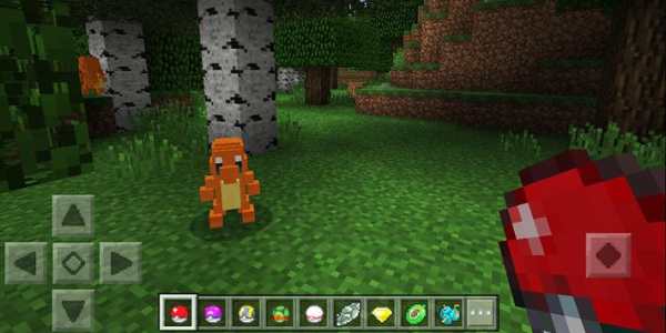 PokeCraft Minecraft mod screenshot 1
