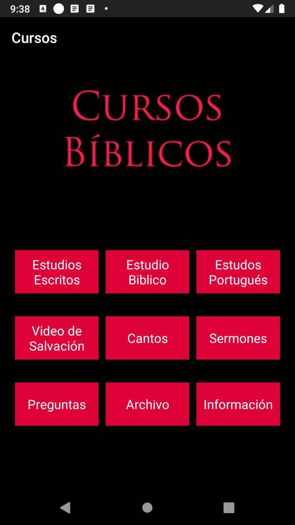 Cursos Bíblicos скриншот 1