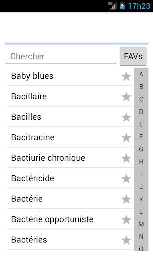 Dictionnaire Médical screenshot 3