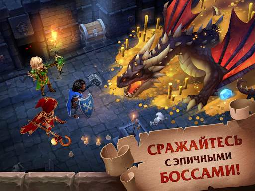 Forge of Glory: Match3 MMORPG & Action Puzzle Game скриншот 1