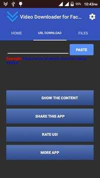 Video Downloader for Facebook screenshot 2
