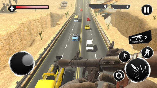 Sniper Traffic Hunter - Shoot War screenshot 6