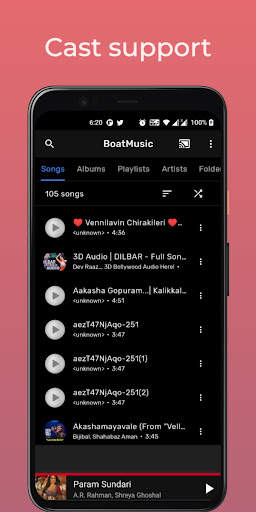 Boat Music Player - Real audio screenshot 6