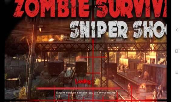 Tembak Zombie Kelangsungan Hidup-Penembak Jitu screenshot 1