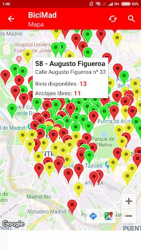 Bus Madrid Metro Cercanias ES screenshot 6