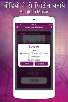 Video to MP3 Converter, RINGTONE Maker, MP3 Cutter screenshot 5