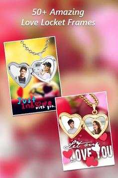 Romantic Love Locket Photo Frame screenshot 5