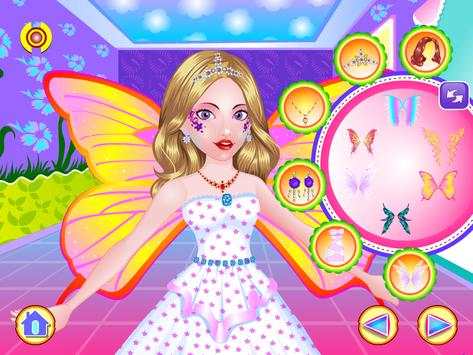 Beautiful fairy wedding games screenshot 4