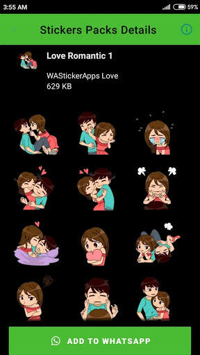 WAStickerApps Love Stickers For ❤️WhatsApp😍 screenshot 6