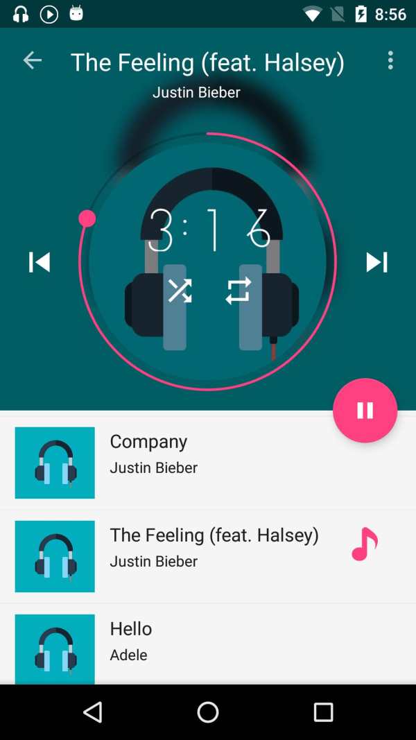 Music Player screenshot 2