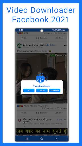 Video Downloader For Facebook - FB Video Download screenshot 1