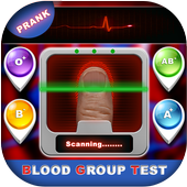 Finger Blood Group Checker Fake icon