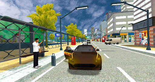 City Taxi Driving Sim Games screenshot 6
