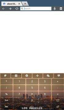 Los Angeles Keyboard Theme screenshot 12