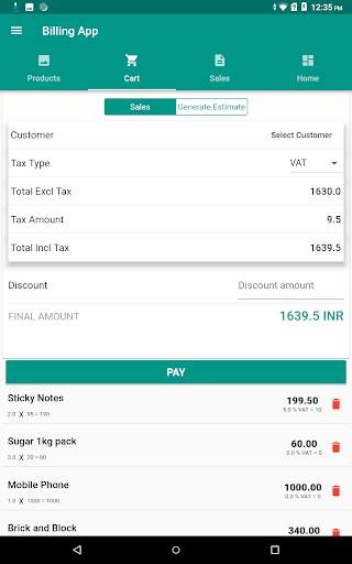 Billing App screenshot 10