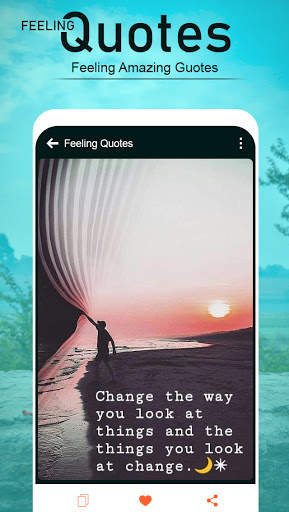 Feeling Quotes Status screenshot 2