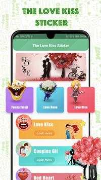 The Love Kiss Sticker screenshot 1