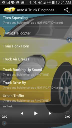 Auto & Truck Ringtones Sounds screenshot 6