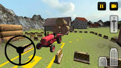 Classic Tractor 3D: Hay screenshot 1