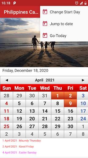 Philippines Calendar 2021 screenshot 3