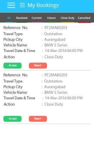 Car rental software Vendor App स्क्रीनशॉट 4
