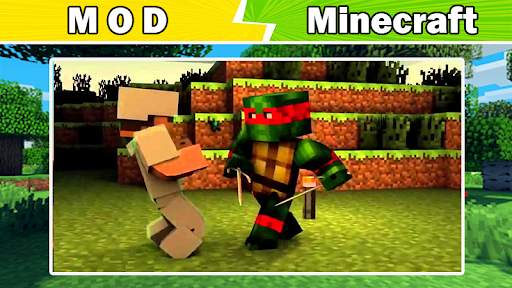 Ninja Turtles Mod Minecraft screenshot 2