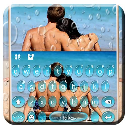 Romantic Photo Keyboard Theme 1.0