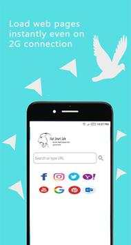 Teza Mini - fast web browser screenshot 1
