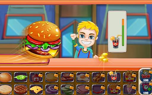 Euro Burger Super King : Cooking Game screenshot 5