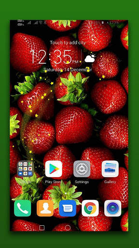 Strawberry Live Wallpaper screenshot 1