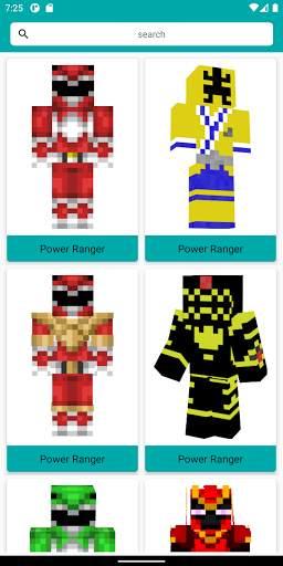 Superhero Rangers Skins for Minecraft screenshot 2