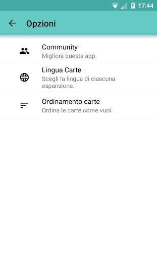 Selettore carte Dominion screenshot 6