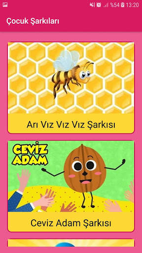 İnternetsiz Videolu Çocuk Şarkıları screenshot 2