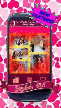 Stylish Girl Photo Collage screenshot 4